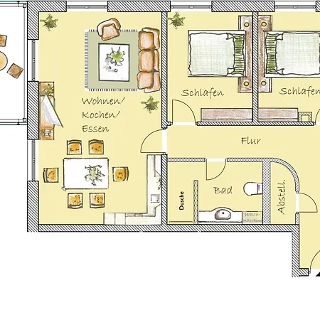 Brise Ahlbeck App 03 Appartement *